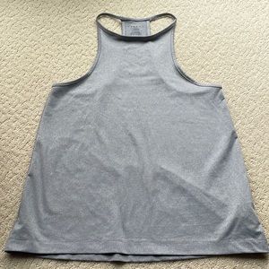 Tackma high neck gray active top